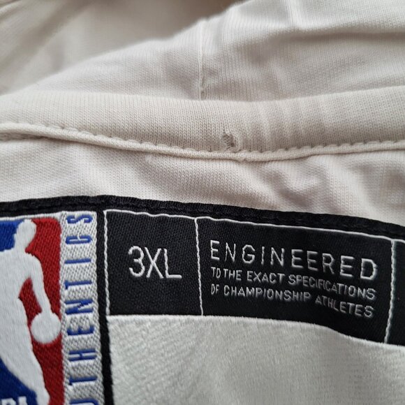 Nike Brooklyn Nets NBA Team Issue Pregame Warmup Sleeveless Hoodie Size 3XL-TALL - Picture 7 of 7